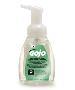 Alternative view of Gojo Green Certified Foam Hand Cleaner, Fragrance Free, 7.5 fl oz Foaming Hand Soap Pump Bottle (Pack of 6) - 5715-06