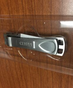 Clyppi Nail Clippers with Swing Out Nail Cleaner/Nail File - Fingernail Clippers / Toe Nail Clippers. Sharp Stainless Steel with Wide Easy Press Lever 60 71fagUIn4L