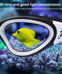 ZIONOR Swim Goggles, Upgraded G1 Polarized Swimming Goggles Anti-fog for Men Women Adult B1 (Polarized + Mirror Blue) 19 71fbHDtMBWL