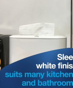 Tork Xpress Paper Towel Dispenser, White, Compact for Home Use, Fits H2 Hand Towels 25 71fbO6bmQoL