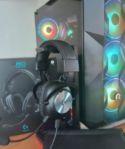Logitech G PRO X Wireless Lightspeed Gaming Headset with Blue VO!CE Mic Filter Tech, 50 mm PRO-G Drivers, and DTS Headphone:X 2.0 Surround Sound Black Generation 1 47 71fcgV9VNqL
