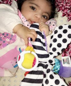 Lamaze Fifi the Firefly Clip On Car Seat and Stroller Toy - Soft Baby Hanging Toys - Baby Crinkle Toys with High Contrast Colors - Baby Travel Toys Ages 0 Months and Up 20 71fcqcRLYwL