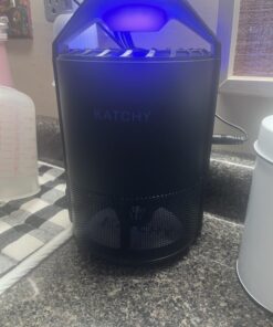 Katchy Automatic Indoor Insect Trap - Self-Activating Killer for Mosquitos, Gnats, Moths, Fruit Flies - Non-Zapper Traps for Inside Your Home - Catch Insects with Suction, Bug Light & Sticky Glue Black 33 71fcyWvJqEL 1