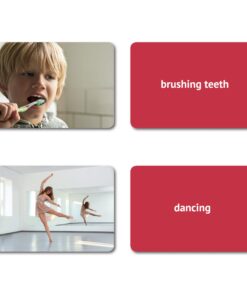 Picture My Picture Verbs Flash Cards | 40 Action Language Development Educational Photo Cards | Speech Therapy Materials and ESL Materials 20 71fdIb59VlL