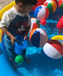 Rhode Island Novelty Inflatable 12 Inch Multicolored Beach Balls, Set of 12 16 71fe4UqAffL