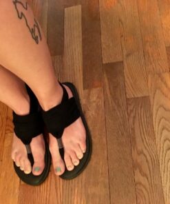 Sanuk Women's Yoga Sling 2 Metallic LX 7 Black 27 71fe6k12LkL