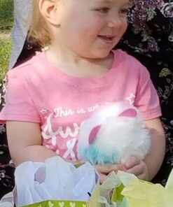 Pomsies Patches Plush Interactive Toys, White/Pink/Mint, Model:01883 18 71feQ0Js UL