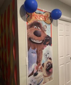 Unique Plastic The Secret Life of Pets Door Poster, 60" x 27", Multicolor 6 71fepi0tNxL