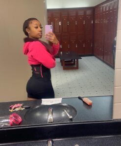 Perfotek Waist Trainer for Women Lower Belly - Waist Trimmer Belt Sauna Tummy Toner Low Back and Lumbar Support with Sauna Suit Effect (Large Pink) Large 24 71fexeaoBL