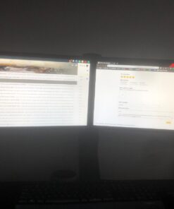 Sceptre E205W-1600 20" 75Hz Ultra Thin LED Monitor HDMI VGA Build-in Speakers, Metallic Black (2018 version) Single 38 71ff9WbEMIL