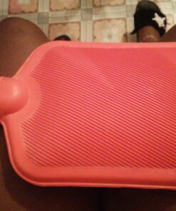 Classic Red Rubber Hot Water Bottle, Hot Compress, Pain Relief from Headaches, Cramps, Arthritis, Back Pain, Sore Muscles, Injuries - 2 Quart Capacity 25 71ffIhnwVNL