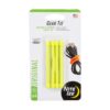 Nite Ize GT3-4PK-33 Original Gear Reusable Rubber Twist Tie 3", 4-Pack, Neon Yellow, 4 Count