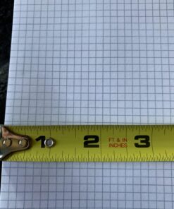 Amazon Basics Quad-Ruled Graph Paper Pad, Pack of 2, 8.5 Inch x 11.75 Inch, White 40 71ffk9sA7RL