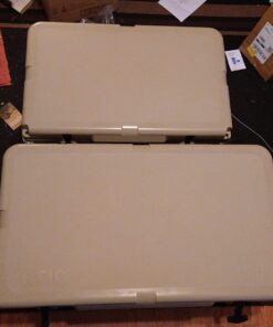 RTIC 45 qt Hard Cooler Insulated Portable Ice Chest Box for Beach, Drink, Beverage, Camping, Picnic, Fishing, Boat, Barbecue Tan 45 Quart 35 71ffmpZTuJL