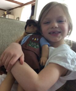 Emily Rose 18-inch Doll Clothes Modern 4-Piece Girl Scout Brownie-Inspired Uniform | Gift Boxed! | Compatible with 18" American Girl Dolls 39 71fgTkRIC8L