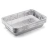 Weber 6416 Large Aluminum Drip Pans, 10-Pack,Silver Foil pans, Large, 10 pcs Single 23 71fgdckJb1L