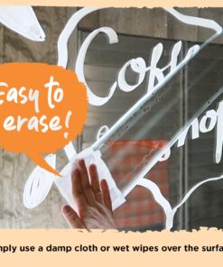 8 Washable Window Markers for Cars - 15mm Jumbo, 3 in 1 Nib, 28g Ink - Liquid Chalk Markers for Chalkboard, Blackboard, Glass, Bistro, Auto, Menu Board - Loved by Teachers, Kids, Artists, Businesses Neon - 15mm 8 Pack 32 71fhyF4PL