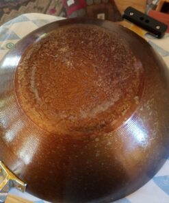 JOYCE CHEN Professional Series 14-Inch Carbon Steel Wok with Phenolic Handles 14 - inch Flat Bottom Wok 42 71fi72OxAwL