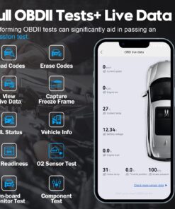 XTOOL Advancer AD20 Pro Wireless OBD2 Scanner Diagnostic Tool Fits for iPhone & Android, Enhanced Car Code Reader 2024, with All System Scan, Oil Reset, Turn Off CEL, Performance Test, Voltage Test 35 71fiGnIknNL