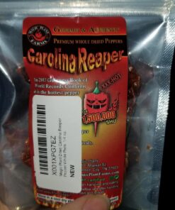 Dried Carolina Reaper Pepper Whole Pods by Magic Plant (1/4 oz.) 12 71fiXvmBzeL