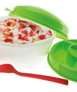 ClearMax All in One Salad 2 Go Container with Attachable Fork 13 71fif9H9klL