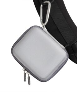 Hermitshell Hard EVA Travel Silver Case Fits Anker PowerCore 13000 Portable Charger - Compact 13000mAh 2-Port Ultra Portable Phone Charger Power Bank 16 71fijR8uDL