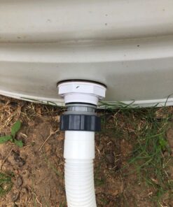 GAME 4560 40mm Hose to 1 1/2 Inch Inlet/Outlet, Adapter Conversion Kit (For Intex & Bestway Pools), 2 Count (Pack of 1) ,Grey 44 71fiuEoXX6L