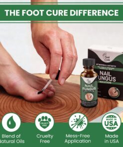 Toenail Renewal Solution Extra Strength Care for Toe Nail & Fingernails - Nail Repair Solution for Thick, broken, Discolored Nails - Renews Damaged Cracked Ingrown Toenail - Tea Tree Oil for Healthier and Extra Strength Nails - Made In USA 0.50 Fl Oz 41 71fjPWHg5wL