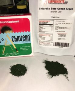 BulkSupplements.com Chlorella Powder - Green Superfood Powder - Greens Supplements - Chlorophyll Powder - Greens Powder - 3g per Serving, Broken Cell Wall (250 Grams - 8.8 oz) 8.8 Ounce (Pack of 1) 24 71flOborlXL