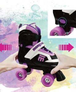 Mongoose Girl's Quad Roller Skates Large 7 71flpM7mEWL