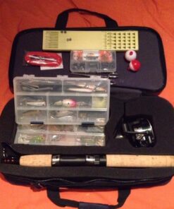 Okuma Voyager Spinning Freshwater Travel Kit, VS-605-20, Blue Fishing Rod Reel Combo 41 71fltO1bXiL