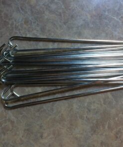 10-Piece Galvanized Steel Tent Pegs - Garden Stakes Original version 11 71fmiU5V9PL