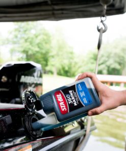 STA-BIL 360 Marine Ethanol Treatment & Fuel Stabilizer - Full Fuel System Cleaner - Fuel Injector Cleaner - Removes Water- Protects Fuel System - Treats 320 Gallons - 32 Fl. Oz. (22240) Blue 32 oz. 23 71fmqr2 TJL 2