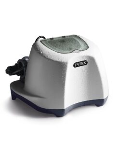 INTEX QS500 Krystal Clear Saltwater Chlorine System for Above Ground Pools: Keeps Water – Removes Bacteria Reduces Chemical Use Sleek Control Panel with Buttons Up to 7000 Gallon Pools Saltwater System with E.C.O. (Electrocatalytic Oxidation) 22 71fn8mCRVTL