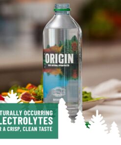 ORIGIN, 100% Natural Spring Water, 900 mL, Recycled Plastic Bottle, 12 Pack Unflavored-12 Pack 30.4 Fl Oz (Pack of 12) 30 71foWMop8QL
