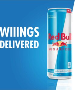 Alternative view of Red Bull Sugar Free Energy Drink, 12 Fl Oz, 24 Cans (6 Packs of 4) 12 oz. can