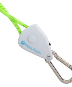 Happy Hydro - Ratchet Light Hanger - Heavy Duty 1/8" Rope - Hold 60lbs w/Each Hanger - 2 Pairs 7 71foqPQ5adL