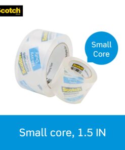 Scotch Heavy Duty Shipping Packaging Tape, 1.88"x 27.7 yd, Great for Packing, Shipping & Moving, Clear, 1 Dispensered Roll (142L) 24 71fp7gVZJXL 2