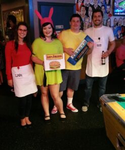 Ripple Junction Bob's Burgers Louise Belcher Bunny Ears Hat Adult One Size Pink Cosplay Beanie Officially Licensed 21 71fq2iVPZGL