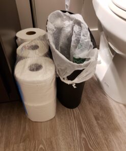 Umbra Skinny Trash Can Single Pack Black 23 71fqEfxfVML