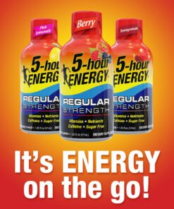 Regular Strength 5-hour ENERGY Shots – Orange Flavor – 12 Count 10 71fqGjNmZoL