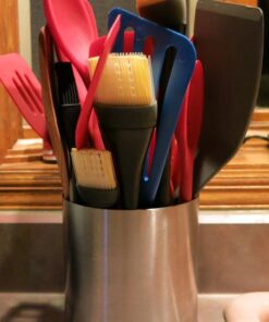OXO Good Grips Stainless Steel Rotating Utensil Holder Solid 20 71fqhyY vkL