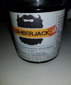 Kodiak Supplements LUMBERJACKED Pre-Workout Supplement with CarnoSyn 30 Servings - Better Pumps, Strength, Energy, and Focus - No Crash (Pink Lemonade) Pink Lemonade 27 71fr260drYL