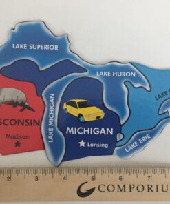 Melissa & Doug USA Map Floor Puzzle (51 pcs, 2 x 3 feet), Multi 49 71fr2O0LF2L 1