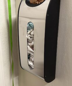 simplehuman Wall Mount Grocery Bag Dispenser, Brushed Stainless Steel 34 71fr5GO9N3L