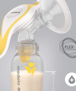 Medela Manual breast pump with Flex Shields Harmony Single Hand for More Comfort and Expressing More Milk 30 71frolxz0TL