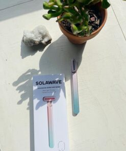 Solawave 4-in-1 Radiant Renewal Wand and Serum Bundle, Face Skincare Wand with Facial Massager, Facial Wand with Renew Complex Serum Blue/Pink Ombre 33 71fsAp5MUPL