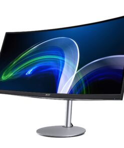 Acer CB342CUR bmiiphuzx 34" 1900R Curved Zero-Frame QHD (3440 x 1440) UltraWide IPS Monitor, AMD FreeSync , 75Hz, 1ms VRB , DCI-P3 95%, 1 x USB 3.1 (Type-C), 2 x HDMI 2.0 Ports & 1 x Display Port QHD Type-c KVM 34-inch 19 71fsERJnSuL