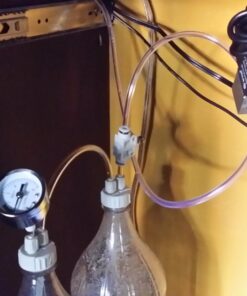 DIY CO2 Generator System Kit with Pressure Gauge Air Flow Adjustment Valve - Pressurized CO2 Kit for Aquarium Plants Tube Valve for Bottle - CO2 Regulator Aquarium for CO2 Diffuser - Grow System 53 71fsIFTvMyL