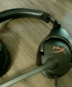 HyperX Cloud Stinger – Gaming Headset, Lightweight, Comfortable Memory Foam, Swivel to Mute Noise-Cancellation Mic, Works on PC, PS4, PS5, Xbox One/Series X|S, Nintendo Switch and Mobile ,Black 37 71fsgfqfVhL